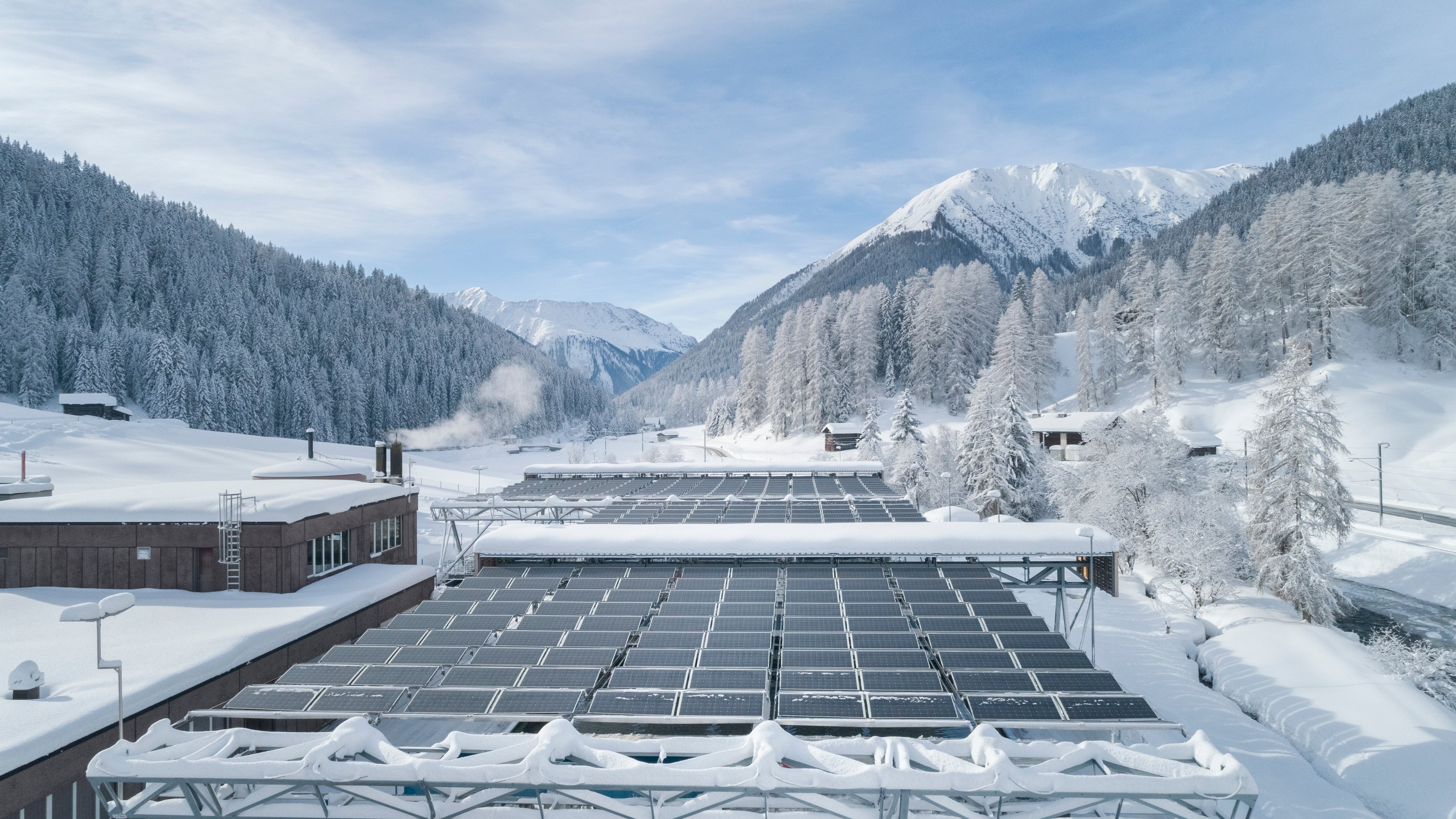 Winter solar power | solar folding roof