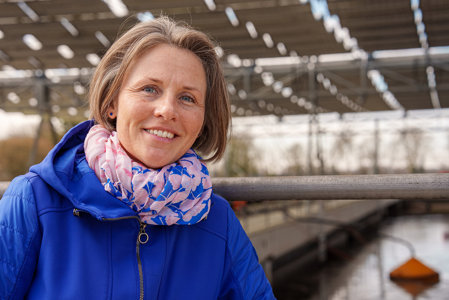 ARTE-Dokumentation zeigt Solarfaltdach von dhp Technology auf der Kläranlage Schweinfurt